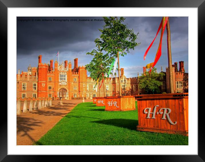 Hampton Court Palace Framed Mounted Print by Colin Williams Photography
