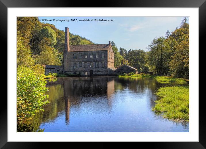 Gibson Mill Hebden Bridge Framed Mounted Print by Colin Williams Photography