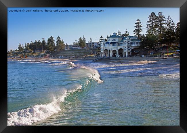 Cottesloe Beach Western Australia Framed Print by Colin Williams Photography
