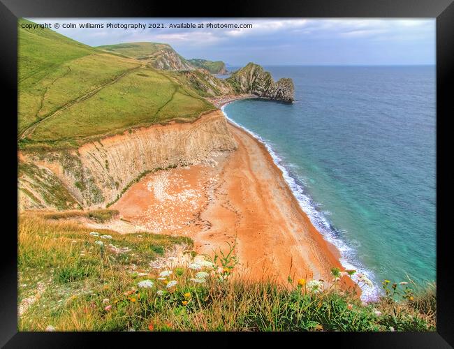 Durdle Door Dorset. Framed Print by Colin Williams Photography