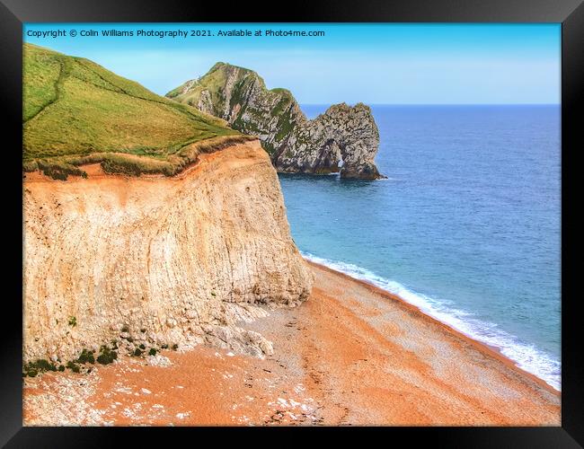 Durdle Door Dorset 2 Framed Print by Colin Williams Photography