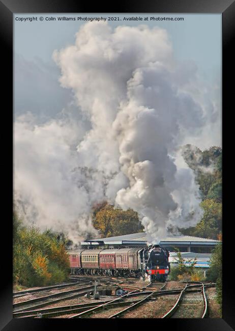  Black 5 Steam Engines LMS Stanier Class 5 4 6 0 Framed Print by Colin Williams Photography