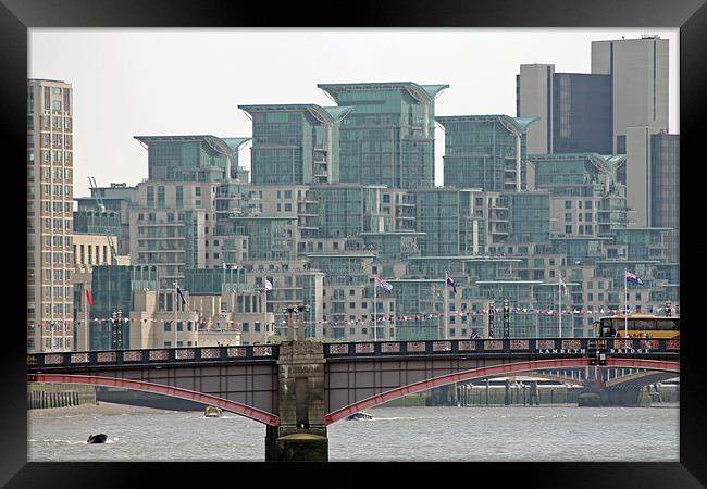 View from Westminster Bridge Framed Print by Tony Murtagh