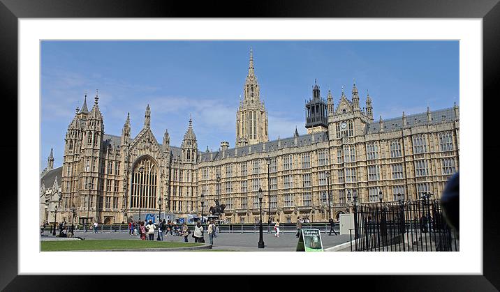 Palace of Westminster Framed Mounted Print by Tony Murtagh