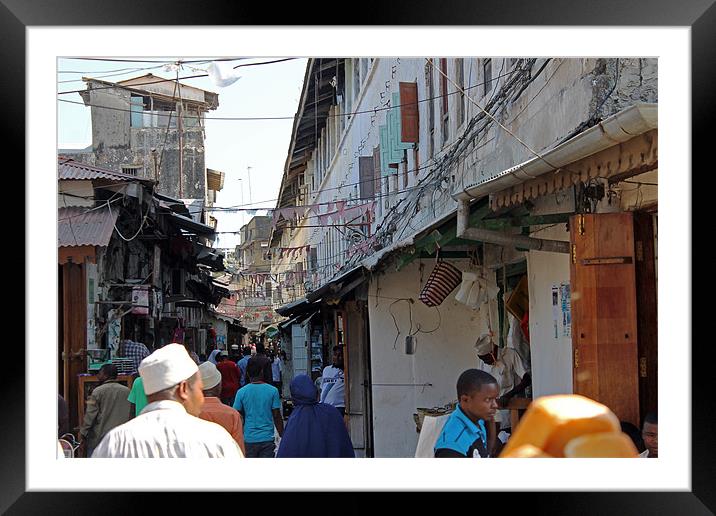 Stone Town Framed Mounted Print by Tony Murtagh
