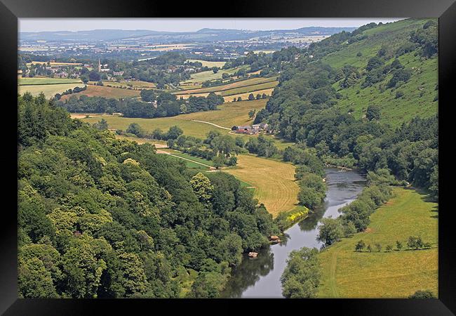 Wye Valley Framed Print by Tony Murtagh