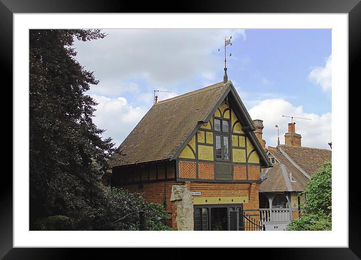 Timber Framed House Framed Mounted Print by Tony Murtagh