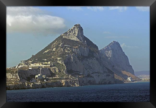 Rock of Gibraltar Framed Print by Tony Murtagh