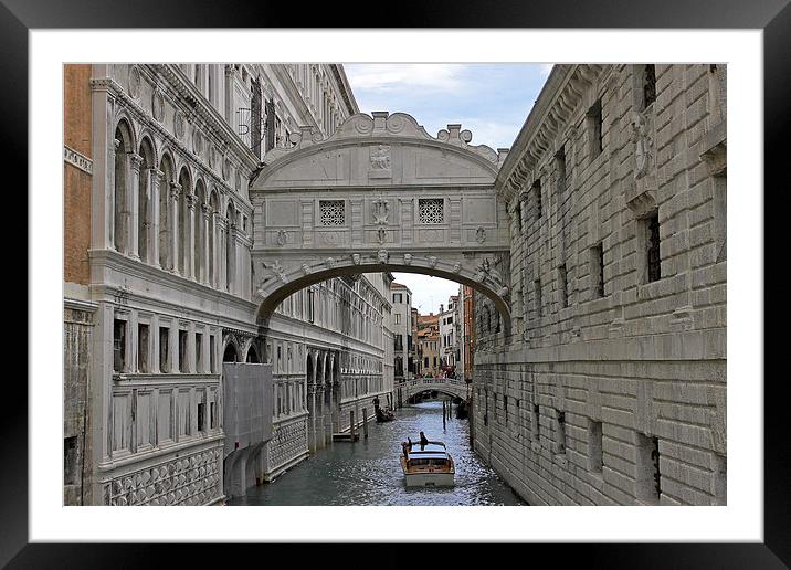 Bridge of Sighs Framed Mounted Print by Tony Murtagh