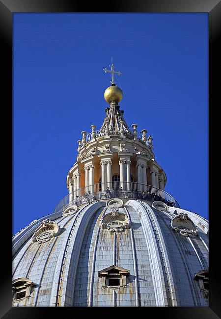 Dome of St Peters Framed Print by Tony Murtagh