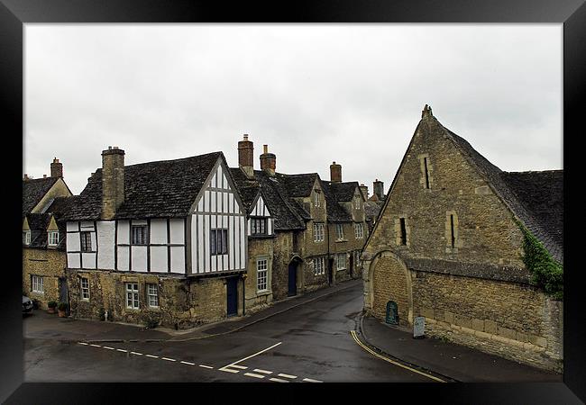 Tithe Barn Lacock Framed Print by Tony Murtagh