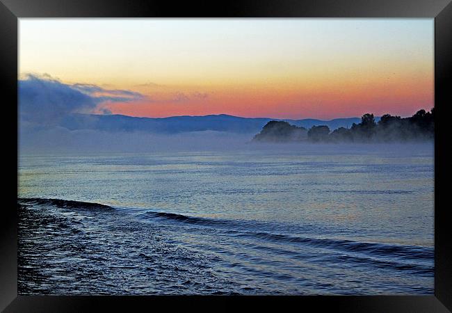 Danube Dawn Framed Print by Tony Murtagh