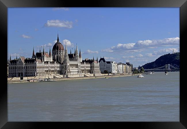 Hungarian Parliament building  Framed Print by Tony Murtagh