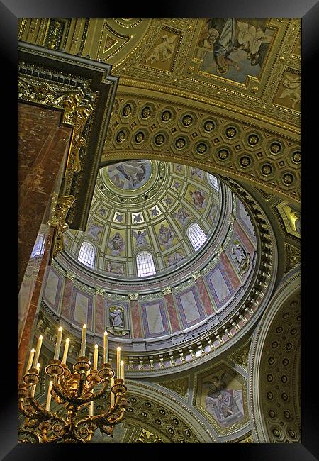  St Stephen's Dome  Framed Print by Tony Murtagh