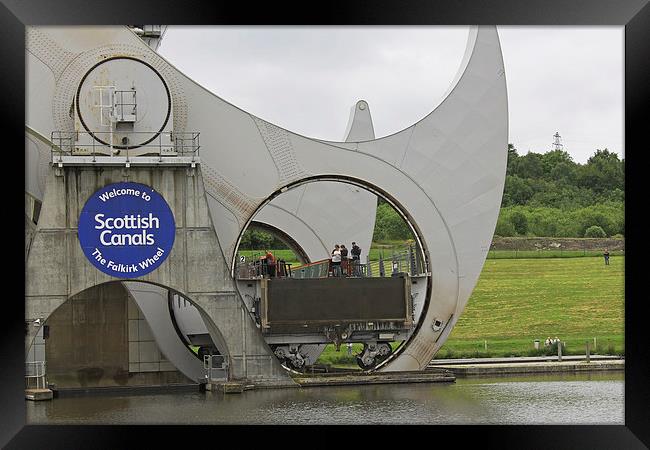 Falkirk Wheel Framed Print by Tony Murtagh