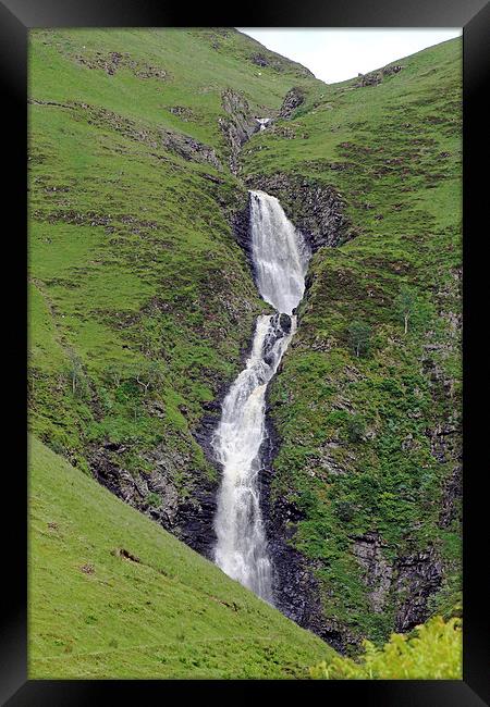  Grey Mare's Tail Framed Print by Tony Murtagh