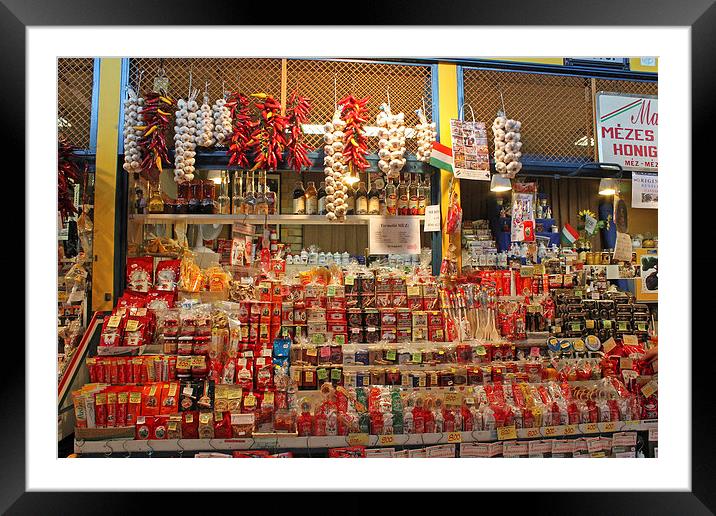  Spice stall  Framed Mounted Print by Tony Murtagh