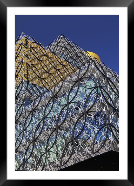 Birmingham Library Framed Mounted Print by Tony Murtagh