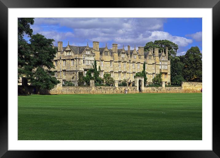 Merton College. Framed Mounted Print by Tony Murtagh