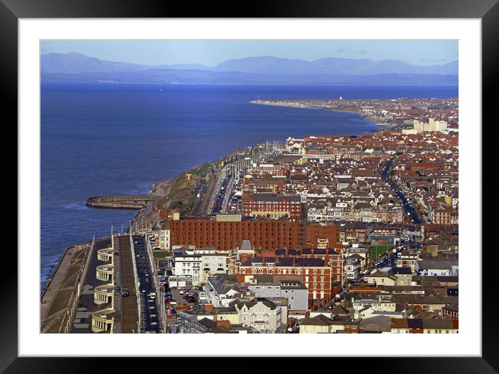 North Shore Blackpool   Framed Mounted Print by Tony Murtagh