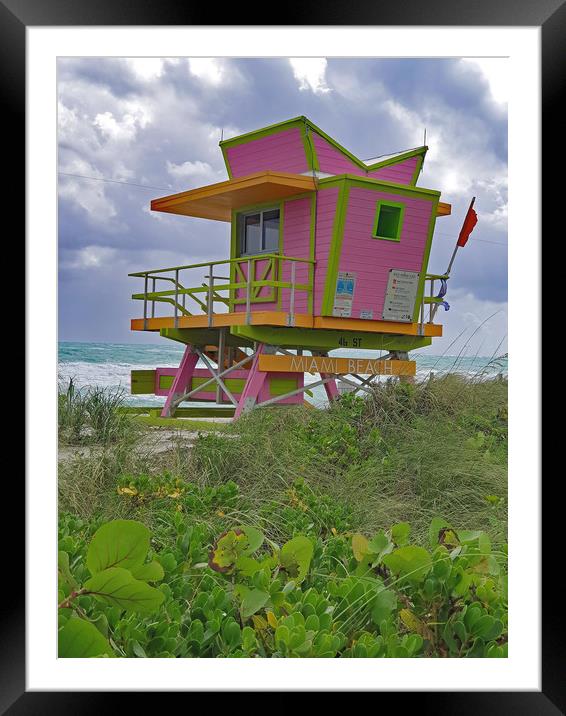 Life Guard Station Framed Mounted Print by Tony Murtagh