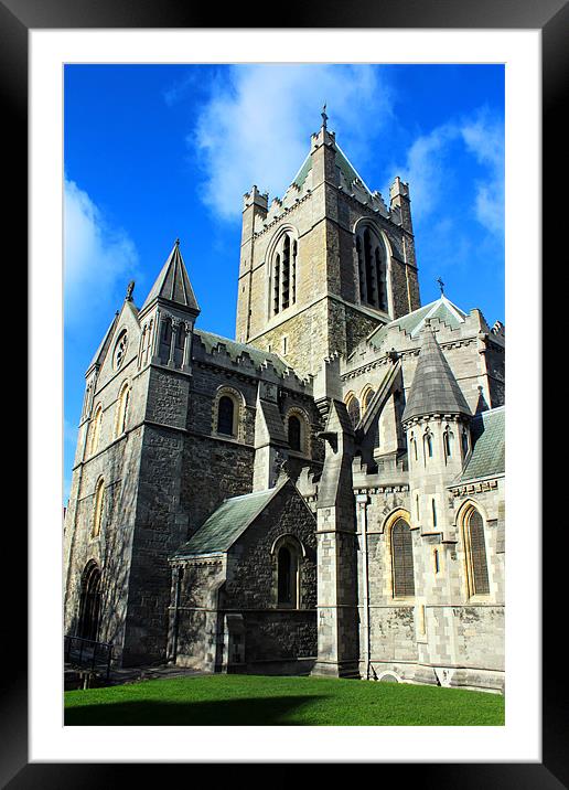 Christ Church Cathedral Framed Mounted Print by Jeff Stein