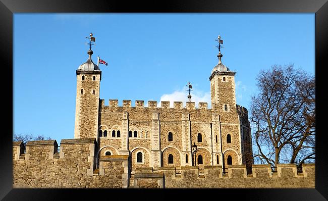 The White Tower Framed Print by Westley Grant