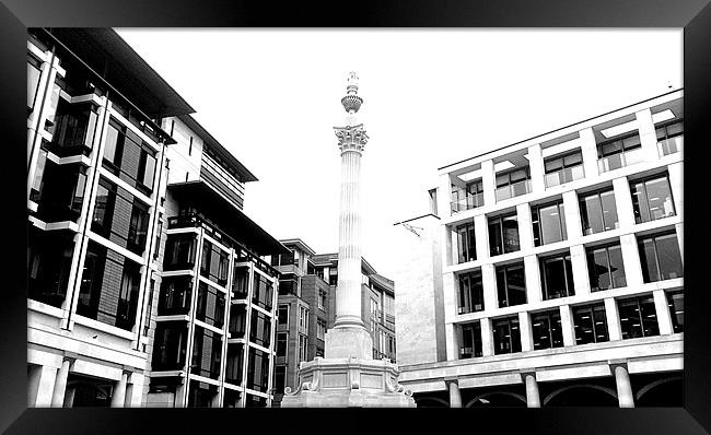 St Pauls Square Framed Print by Westley Grant