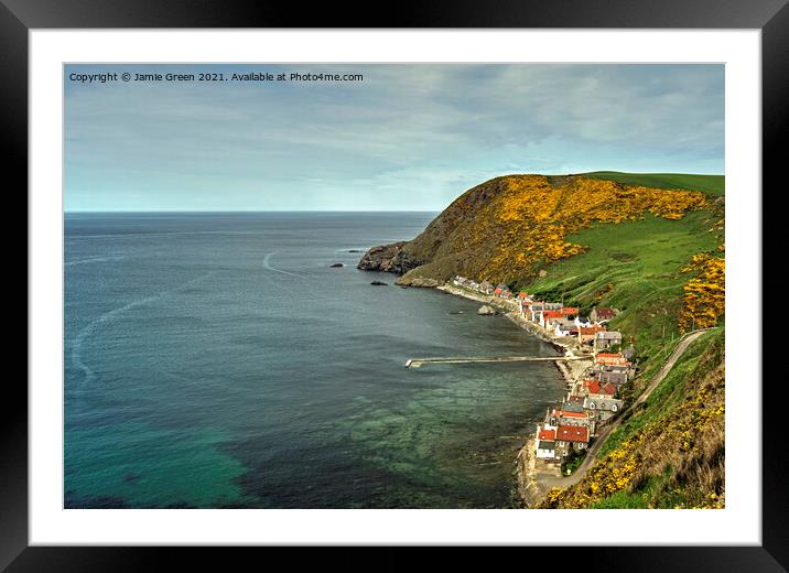 Crovie Framed Mounted Print by Jamie Green