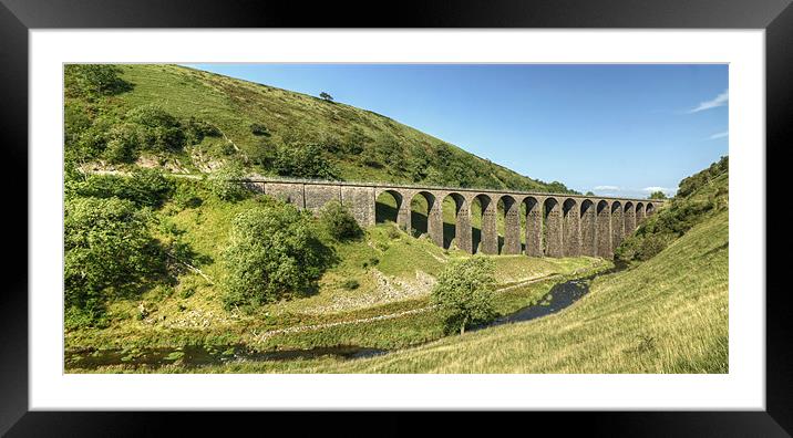 The Viaduct Framed Mounted Print by Jamie Green