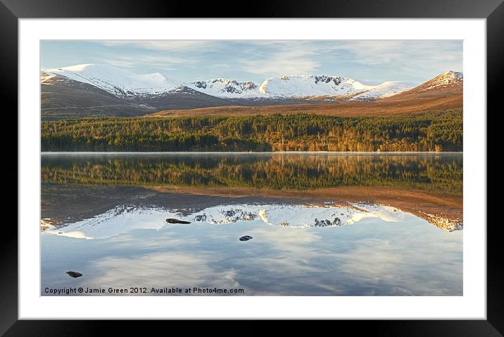 The Northern Corries Framed Mounted Print by Jamie Green