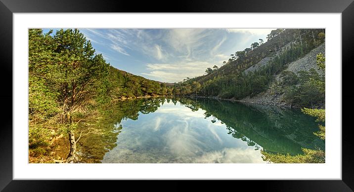 The Green Lochan Framed Mounted Print by Jamie Green