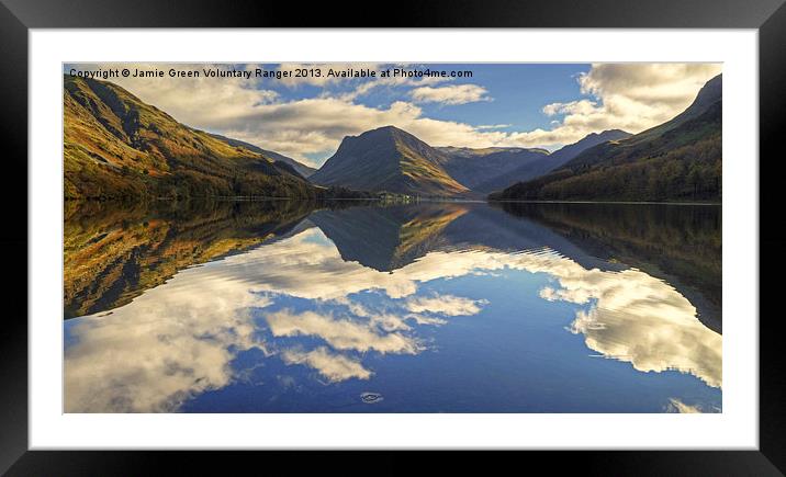 Buttermere Framed Mounted Print by Jamie Green