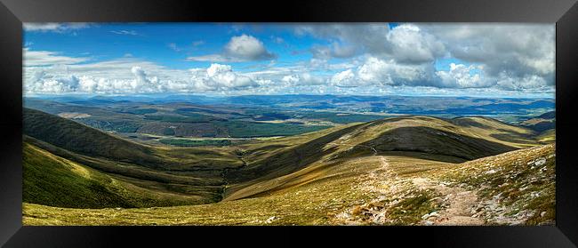 A Scottish Panorama Framed Print by Jamie Green