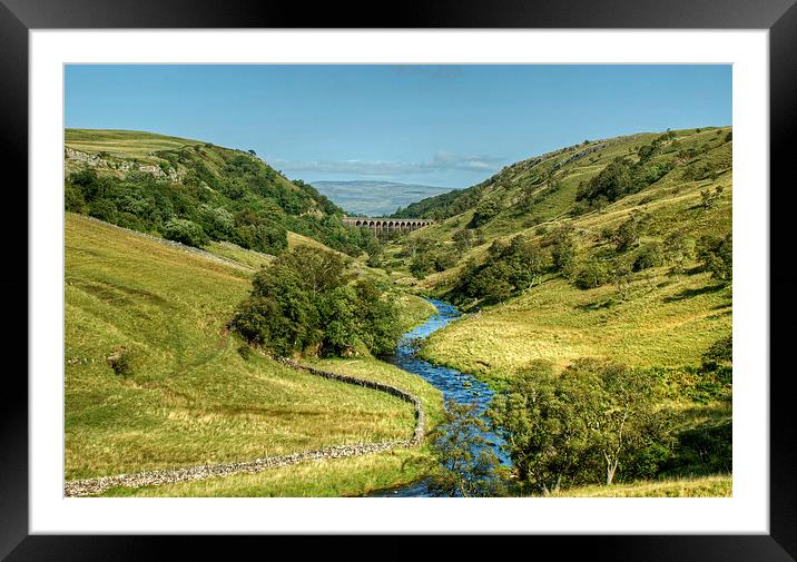 Smardale Gill Framed Mounted Print by Jamie Green