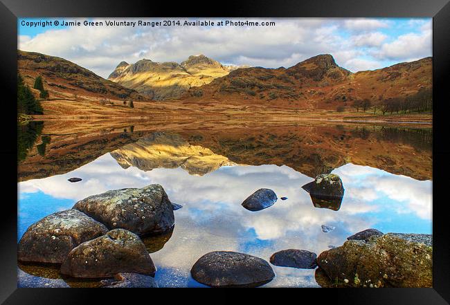 Blea Tarn, The Lake District Framed Print by Jamie Green