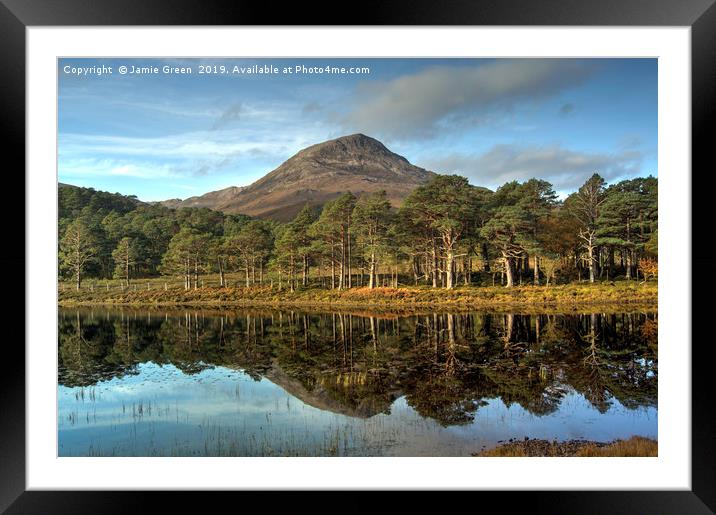 Sgurr Dubh Framed Mounted Print by Jamie Green