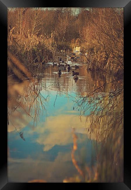 River to the sky Framed Print by Castleton Photographic