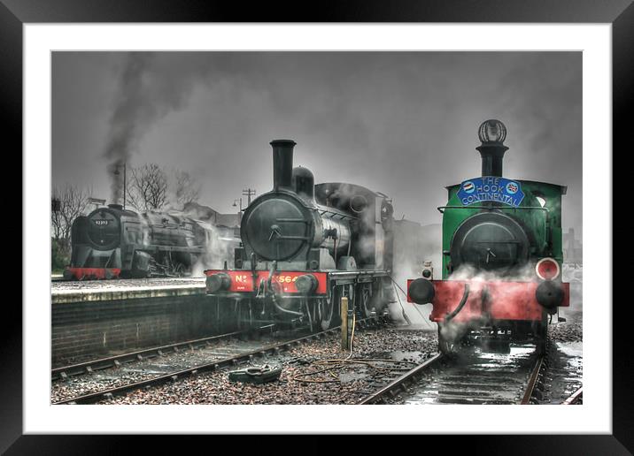 Best of steam Framed Mounted Print by Castleton Photographic