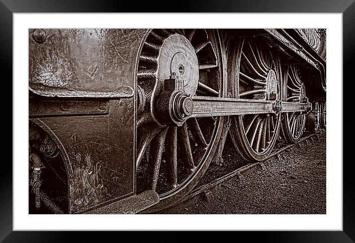Wheels of time (8572) Framed Mounted Print by Castleton Photographic
