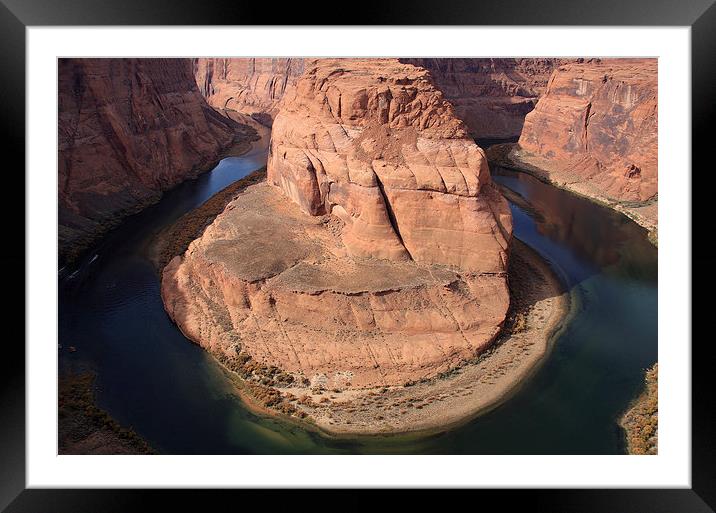  Horseshoe Bend  Framed Mounted Print by Aidan Moran