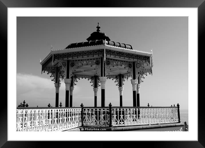 Victorian Bandstand   Framed Mounted Print by Aidan Moran
