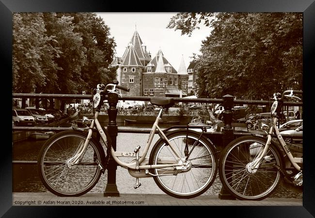 Amsterdam  Framed Print by Aidan Moran