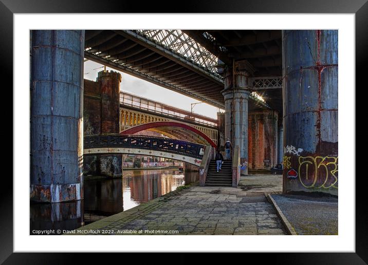Discovering Castlefield Framed Mounted Print by David McCulloch
