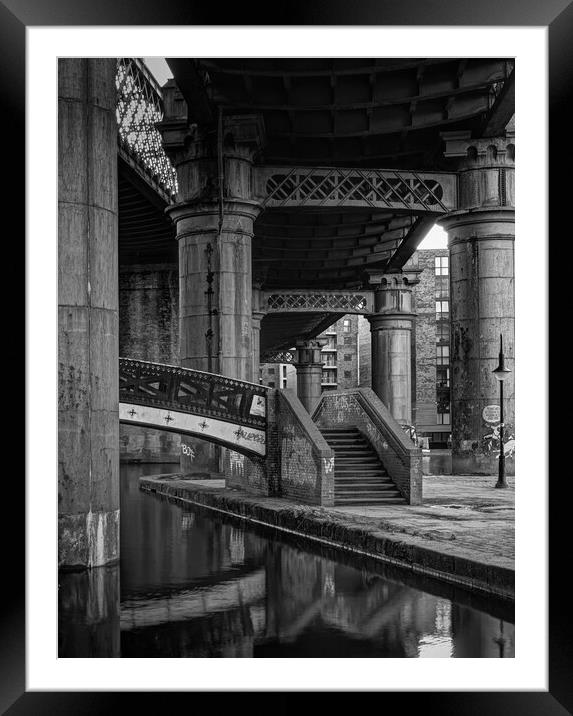 Under the tracks Framed Mounted Print by David McCulloch