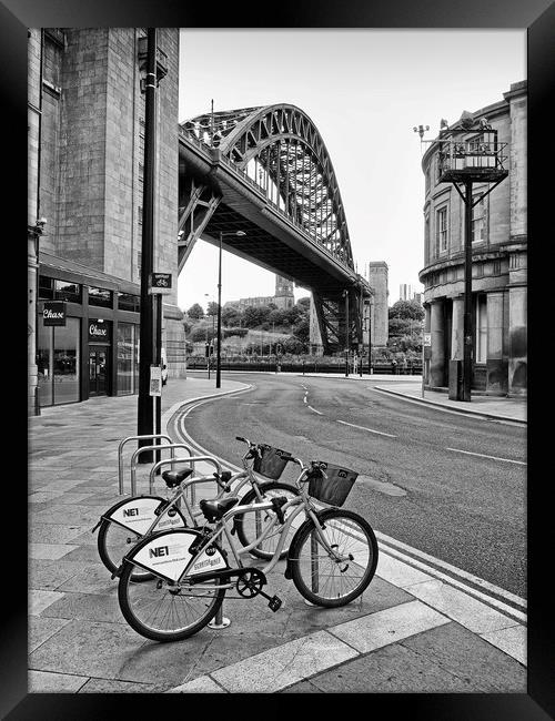 Shades of Newcastle Framed Print by David McCulloch