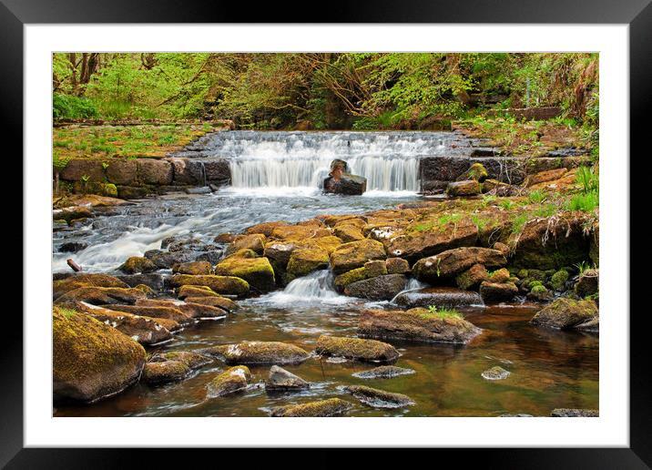 Hebden Beck Framed Mounted Print by David McCulloch