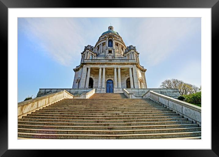 Stairway to heaven (Ashton Memorial) Framed Mounted Print by David McCulloch