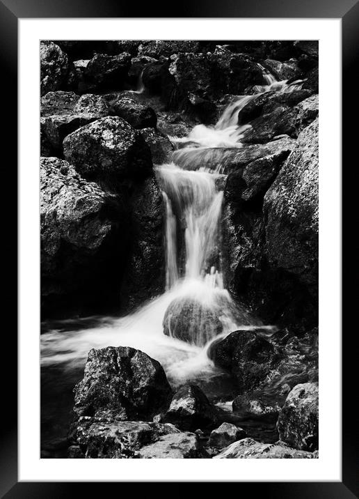 The shape of water Framed Mounted Print by David McCulloch