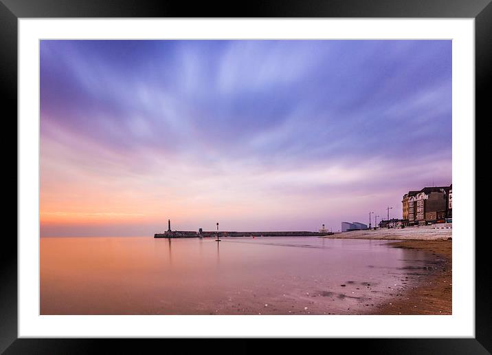 Margate in Summer Framed Mounted Print by Ian Hufton